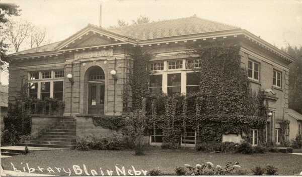 Blair Public Library 1917