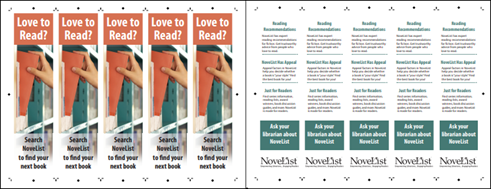 NoveList Bookmarks