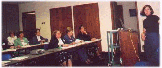 Shannon Berhorst and electronic journal session