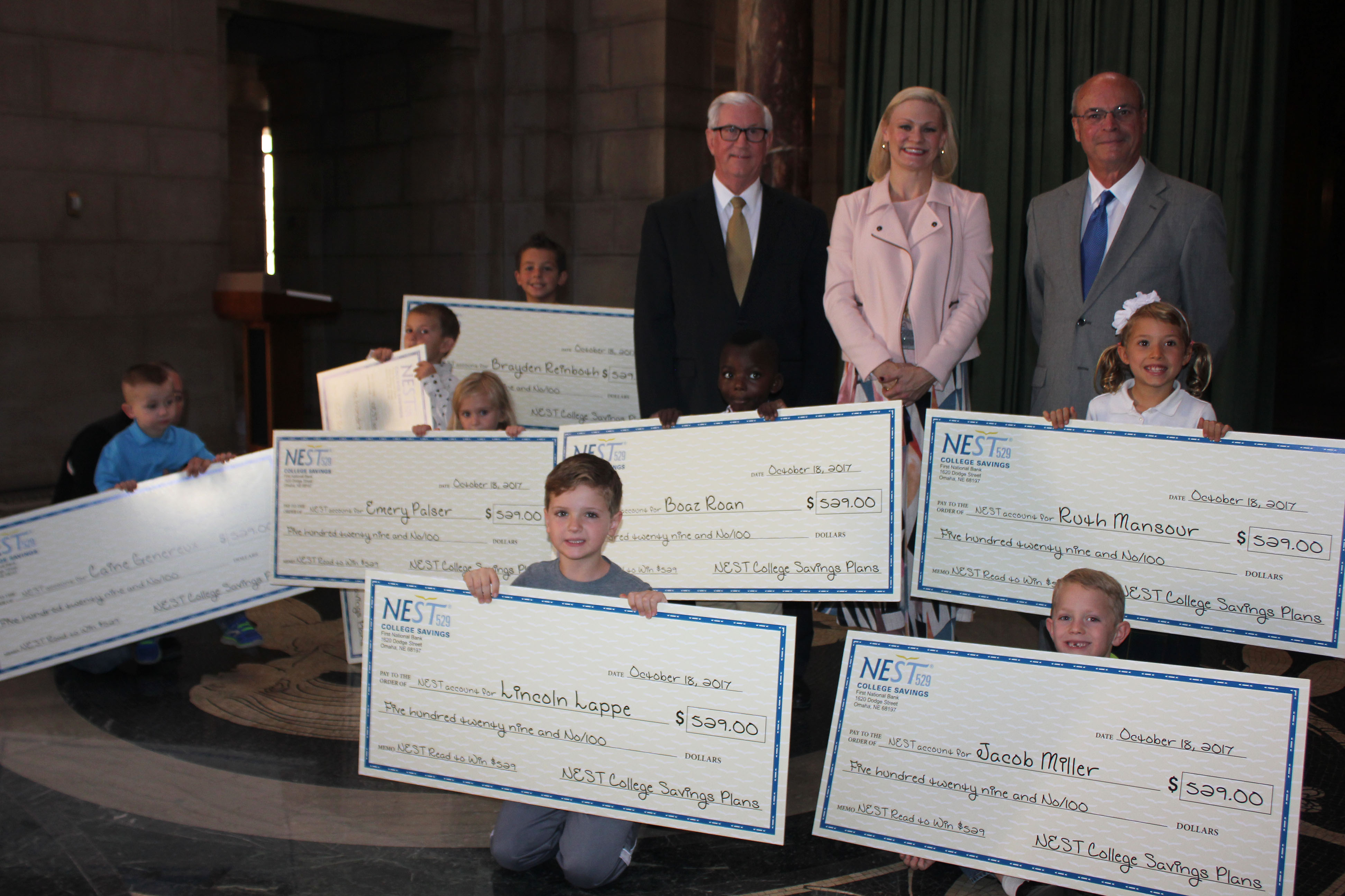 NEST 529 Winners